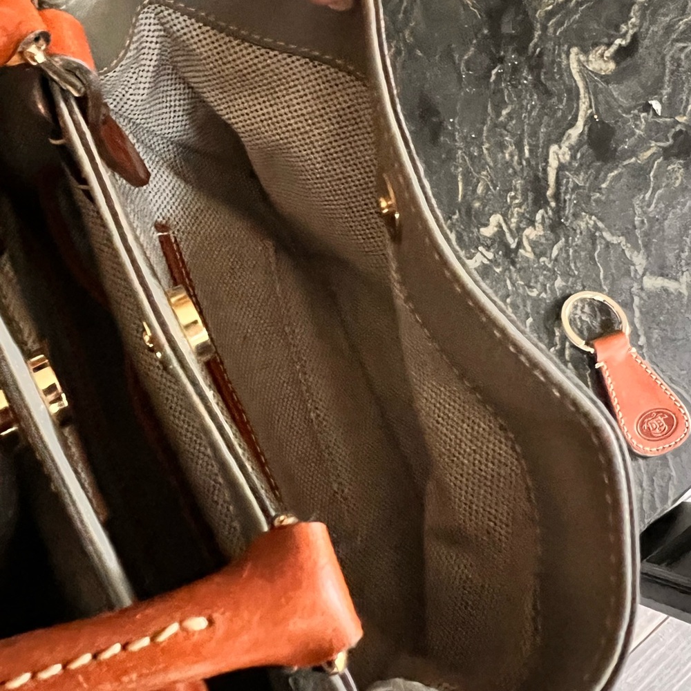 Dooney & Bourke Pebbled Leather Brenna Satchel - NEW - Picture 9 of 15